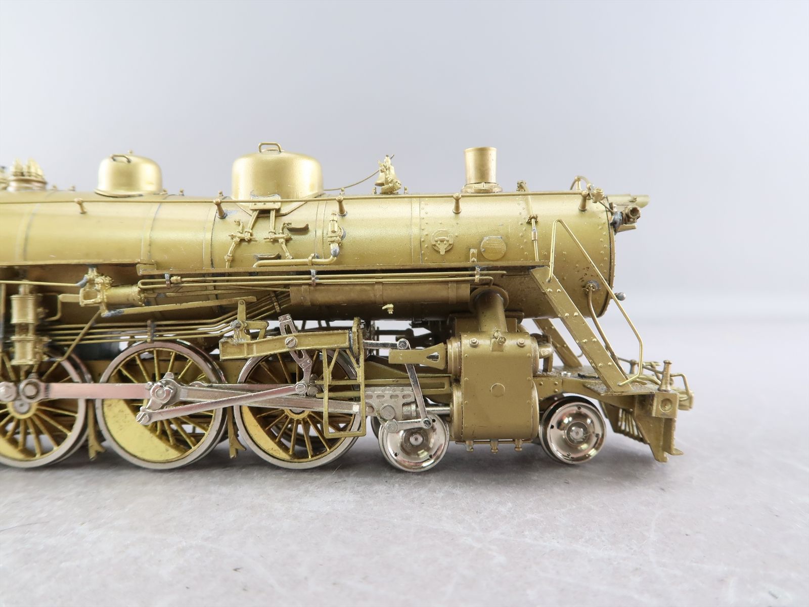 HO Brass Model - OMI 1406 CB&Q Burlington B-1a 4-8-2 - Unpainted - 1978 ...