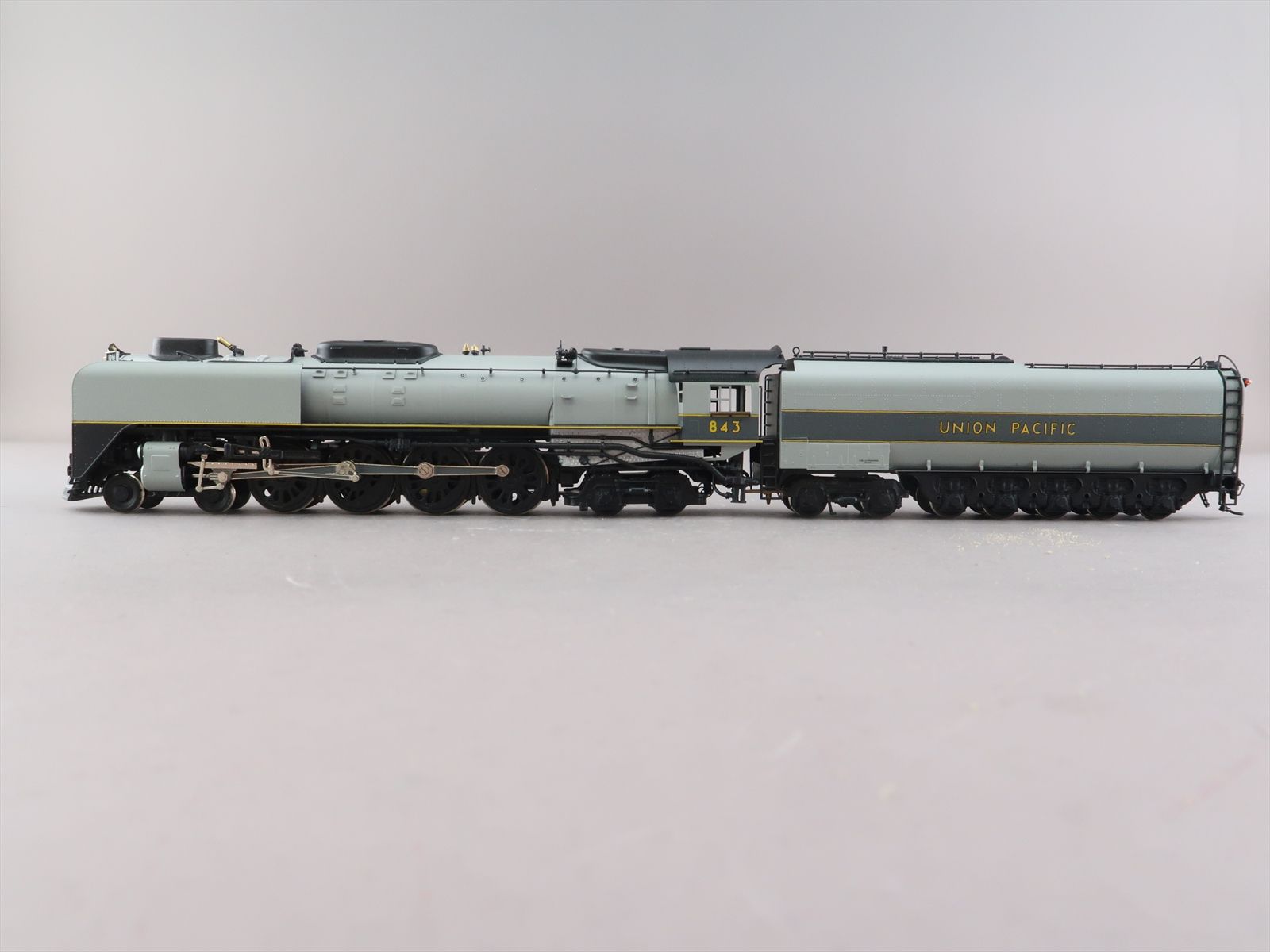 HO Brass Model - WMC UP Union Pacific 4-8-4 FEF-3 #843 - Custom - 1975 ...
