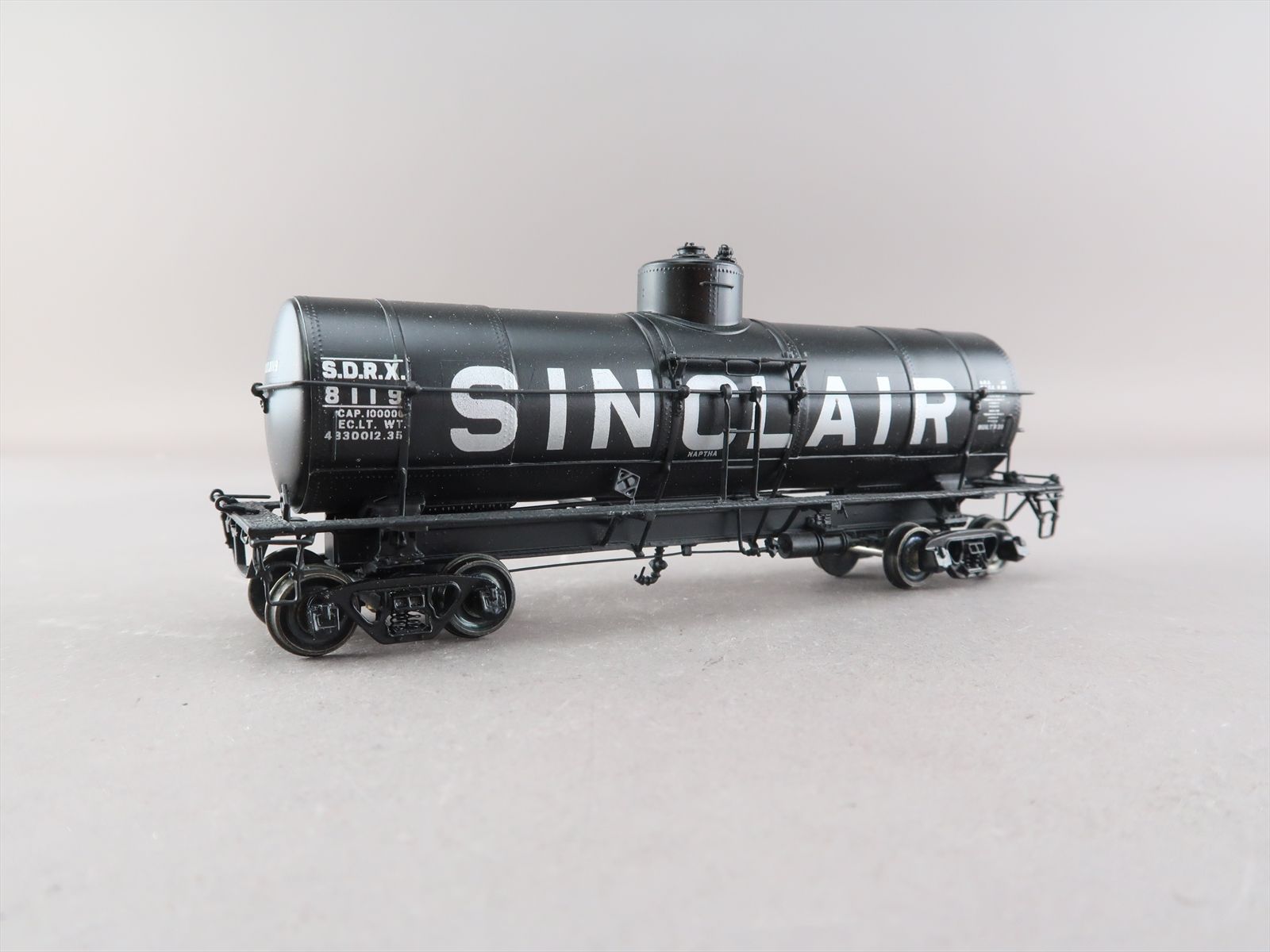 HO Brass Model - OMI 3482 SDRX Sinclair 10000 Gallon Riveted Tank Car ...