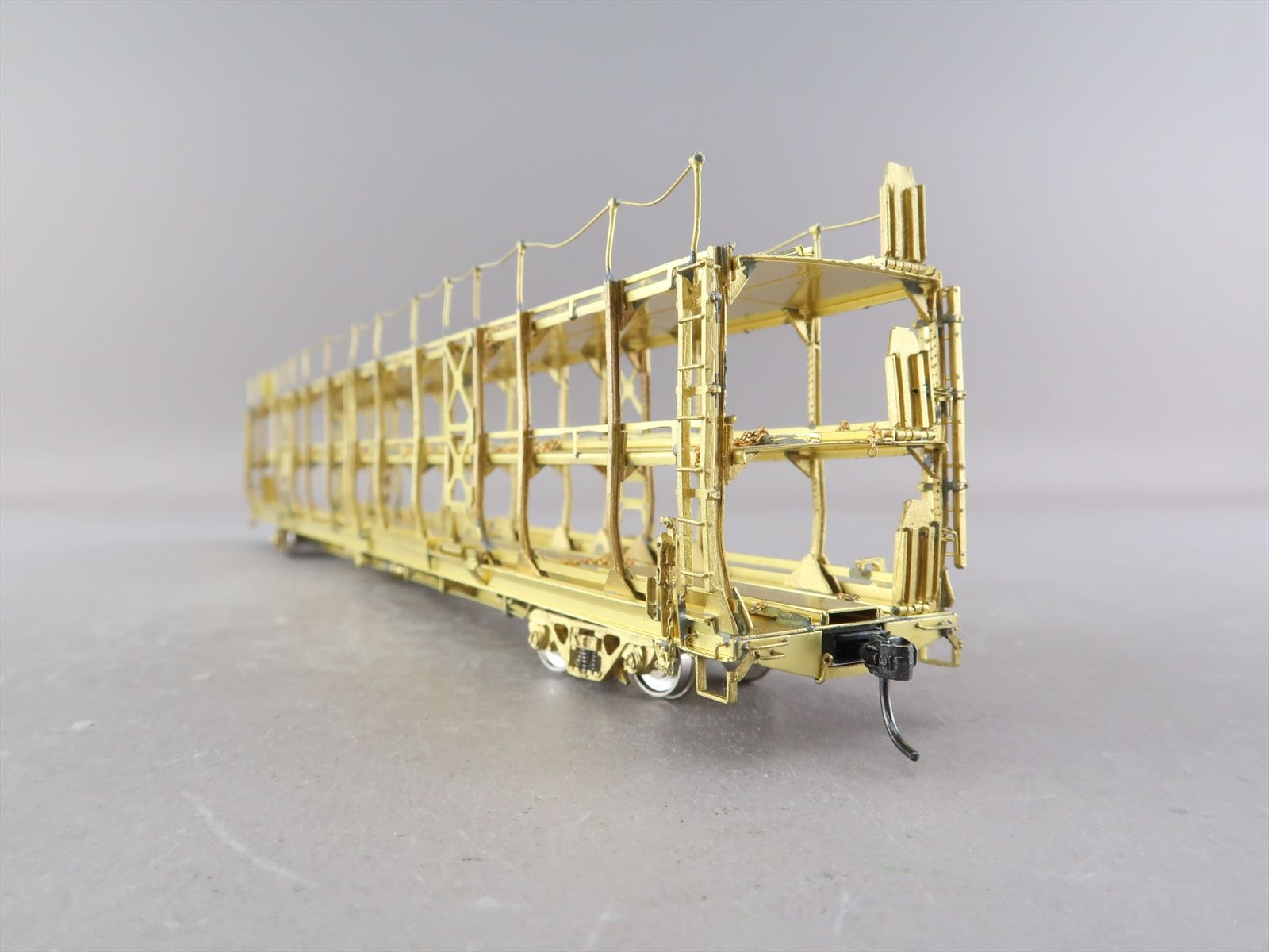 HO Brass Model - OMI 1326 Tri-Level Open Auto Rack Whitehead - Kales ...