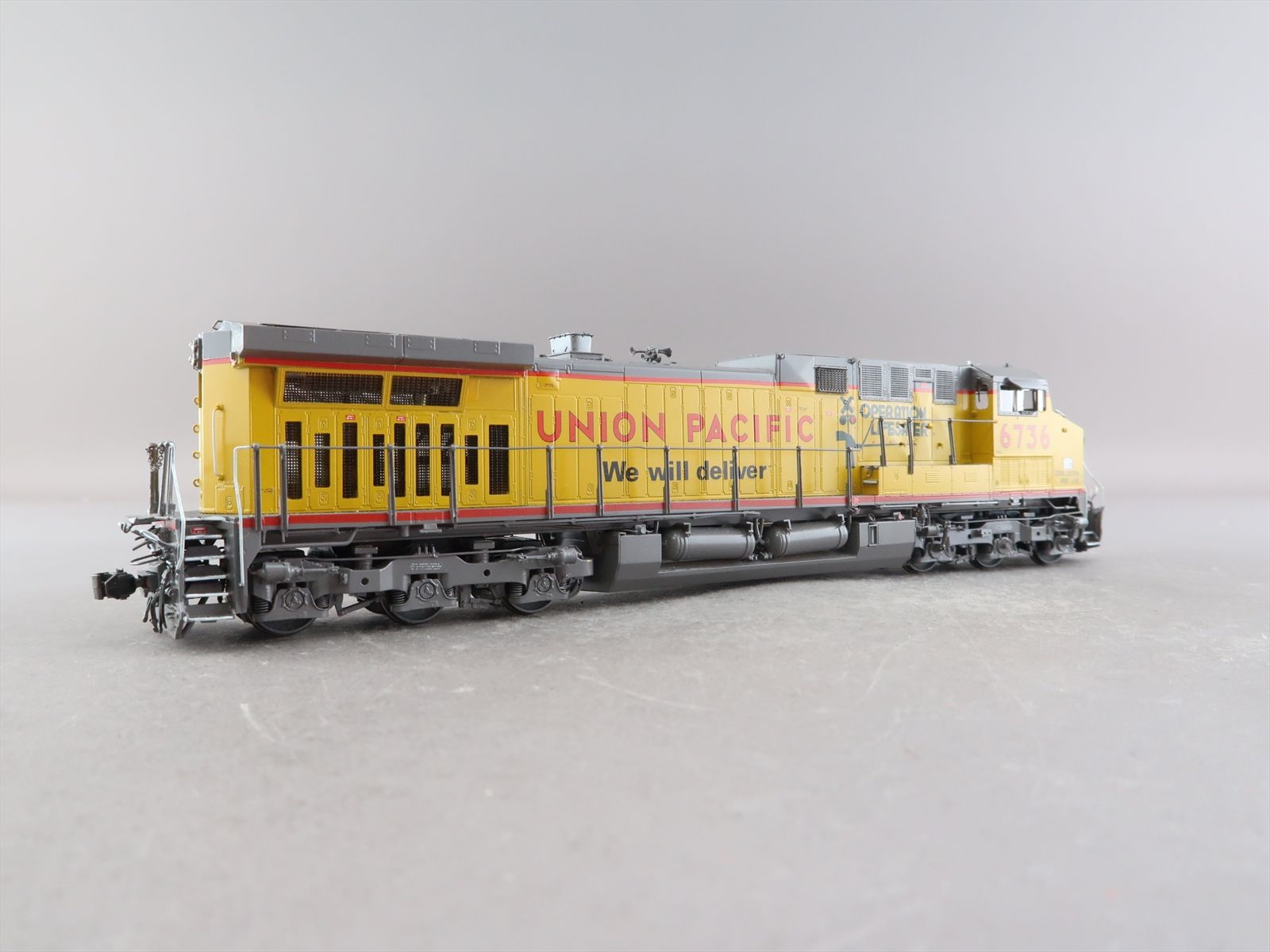 HO Brass Model - OMI 6546.1 C&NW as Union Pacific AC4400CW #6736 ...