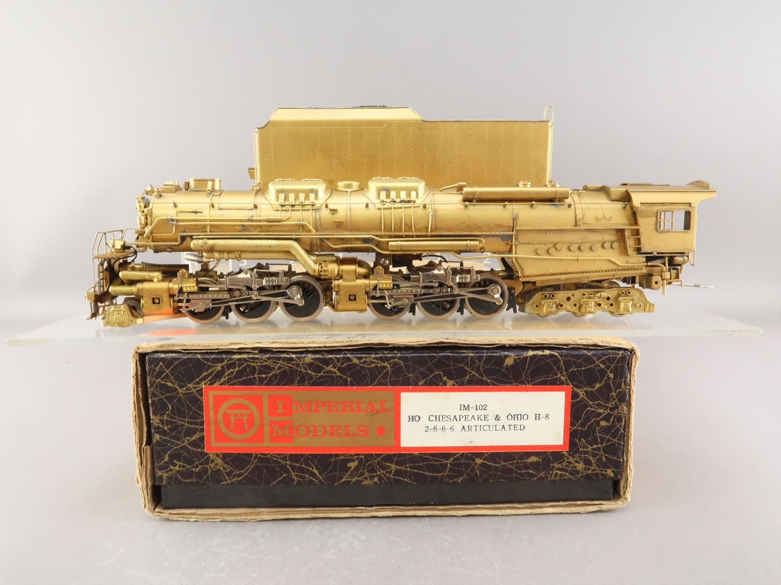 HO Brass Model - Gem IM-102 C&O Chesapeake & Ohio H-8 Allegheny 2-6-6-6 ...