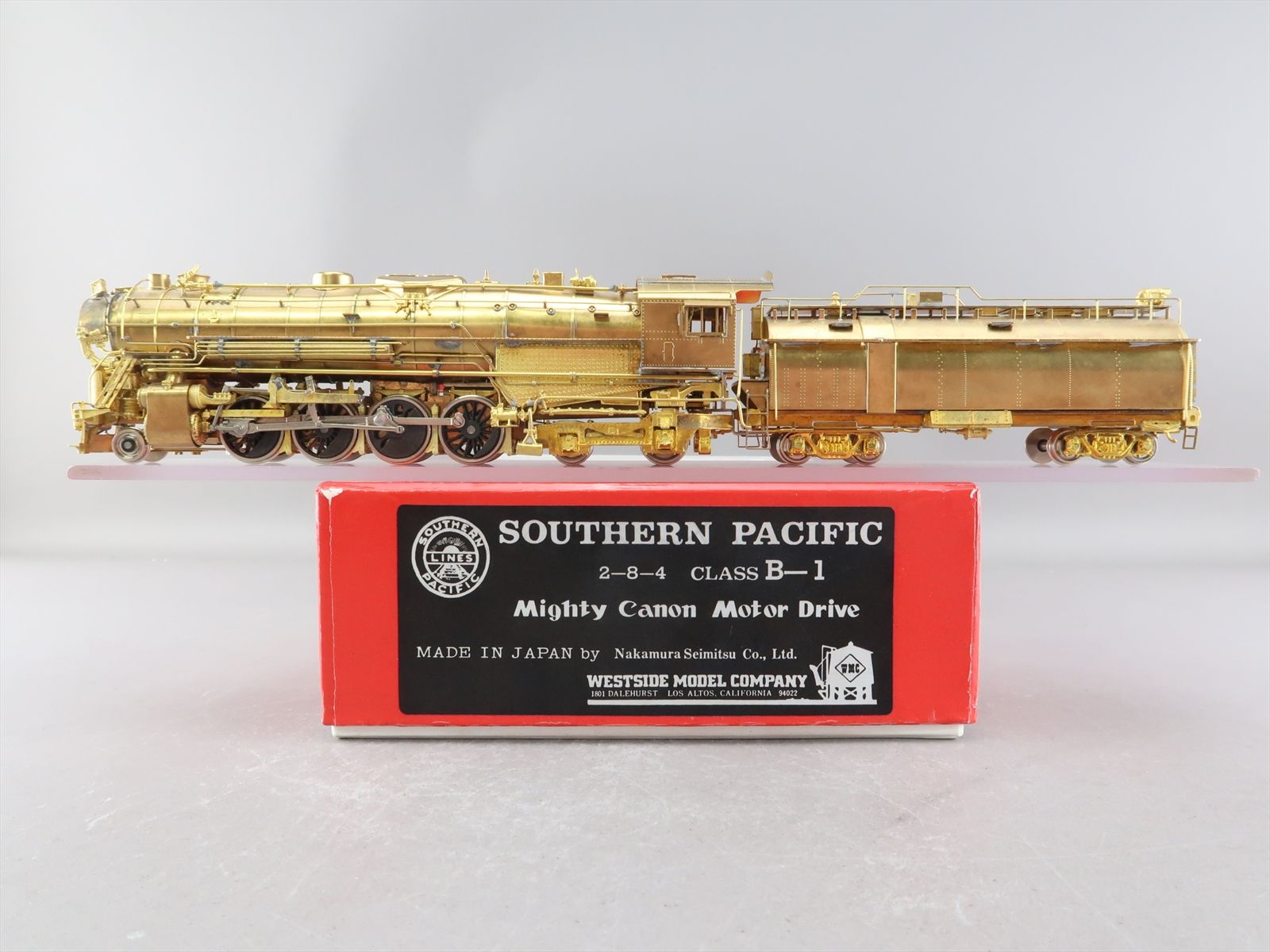 Westside Models H0 Japon - 4-6-2 Southern Pacific,Laiton Unpainted