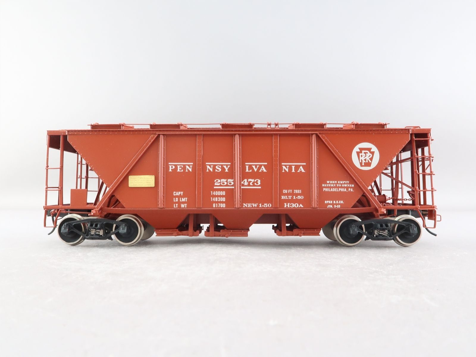 O Brass Model - PSC 15583 PRR Pennsylvania 70 Ton Hopper H30 HC1 ...
