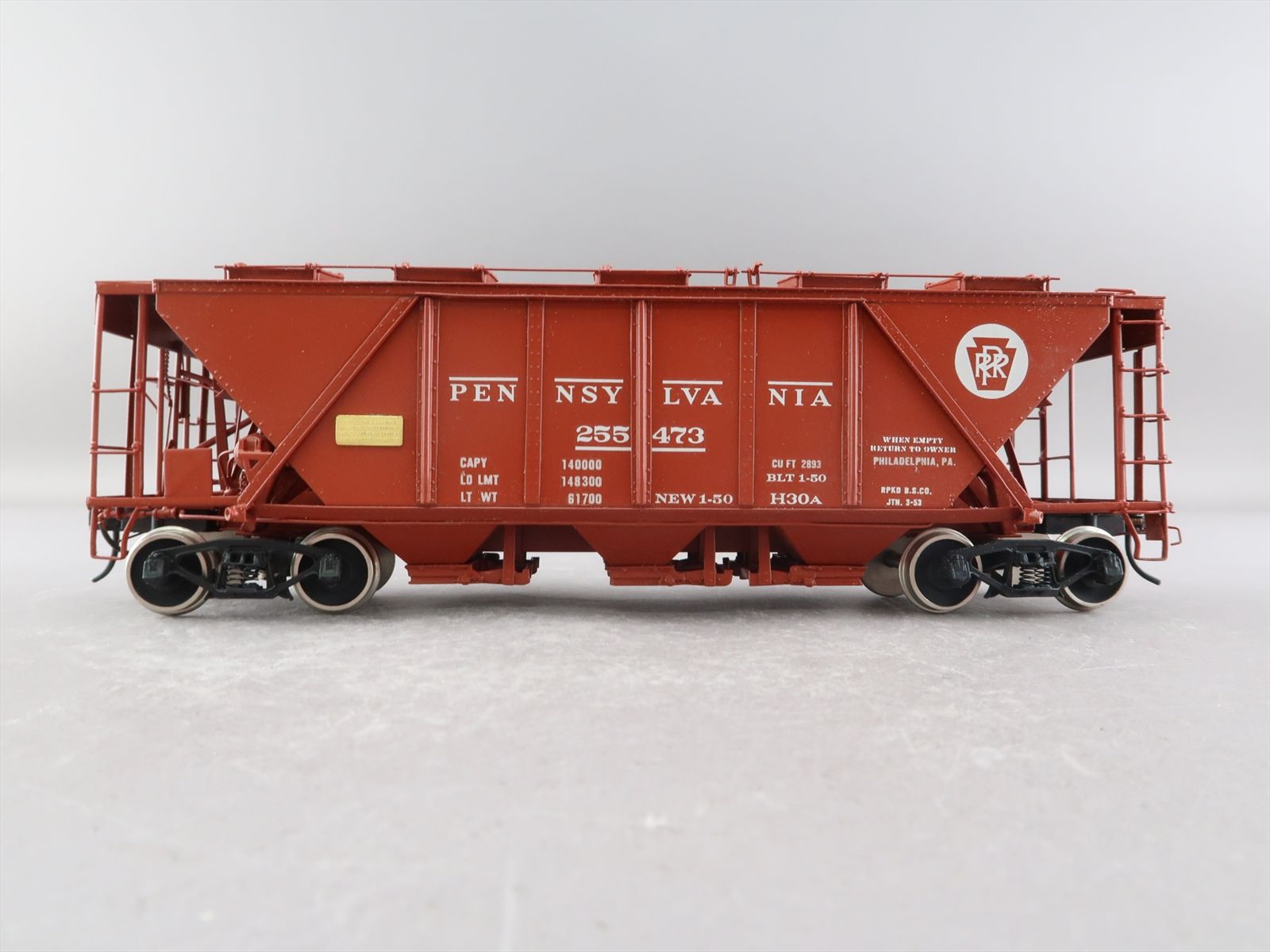 O Brass Model - PSC 15583 PRR Pennsylvania 70 Ton Hopper H30 HC1 ...