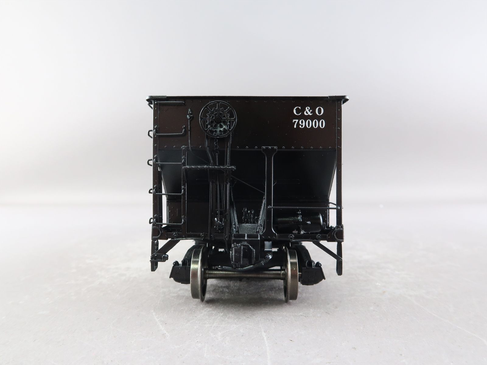 O Brass Model - PSC 17217-8 C&O Chesapeake & Ohio 70-Ton Triple Bay 3 ...