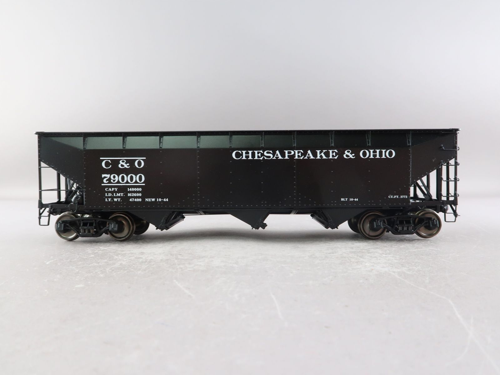 O Brass Model - PSC 17217-8 C&O Chesapeake & Ohio 70-Ton Triple Bay 3 ...