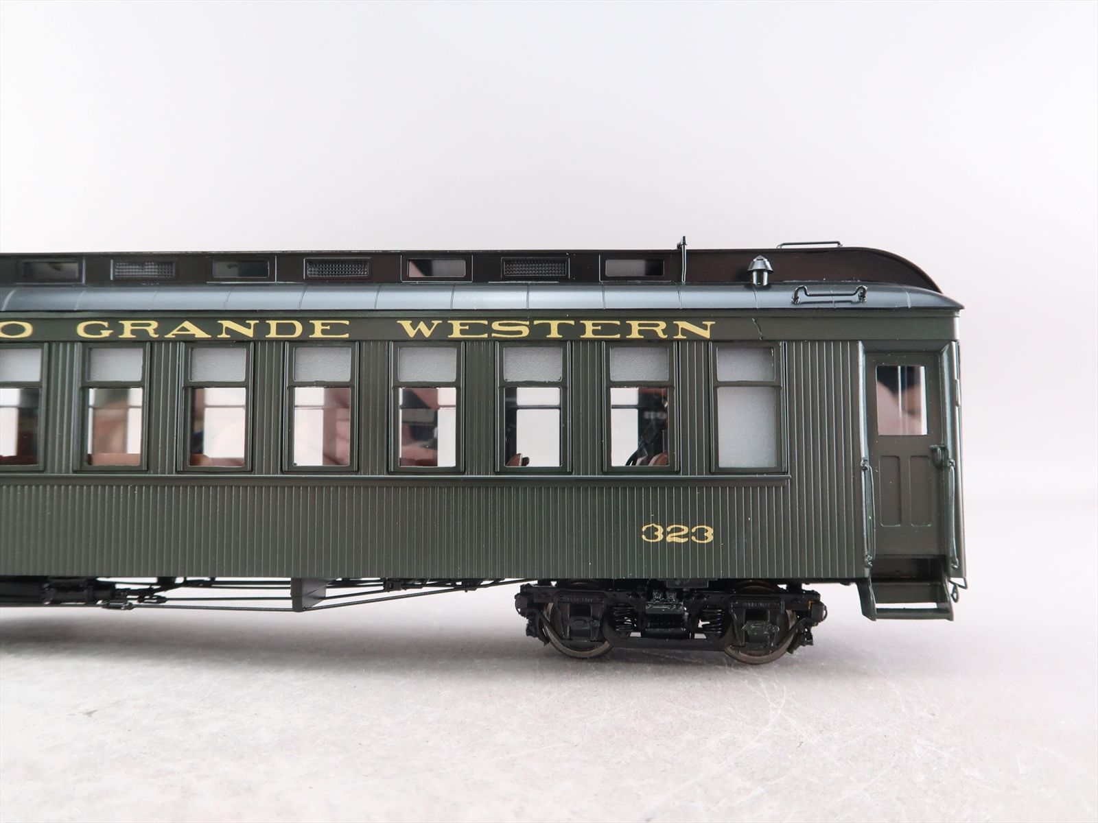 On3 Brass Model - PSC 17185-1 D&RGW Rio Grande Coach Green #323 - F/P ...