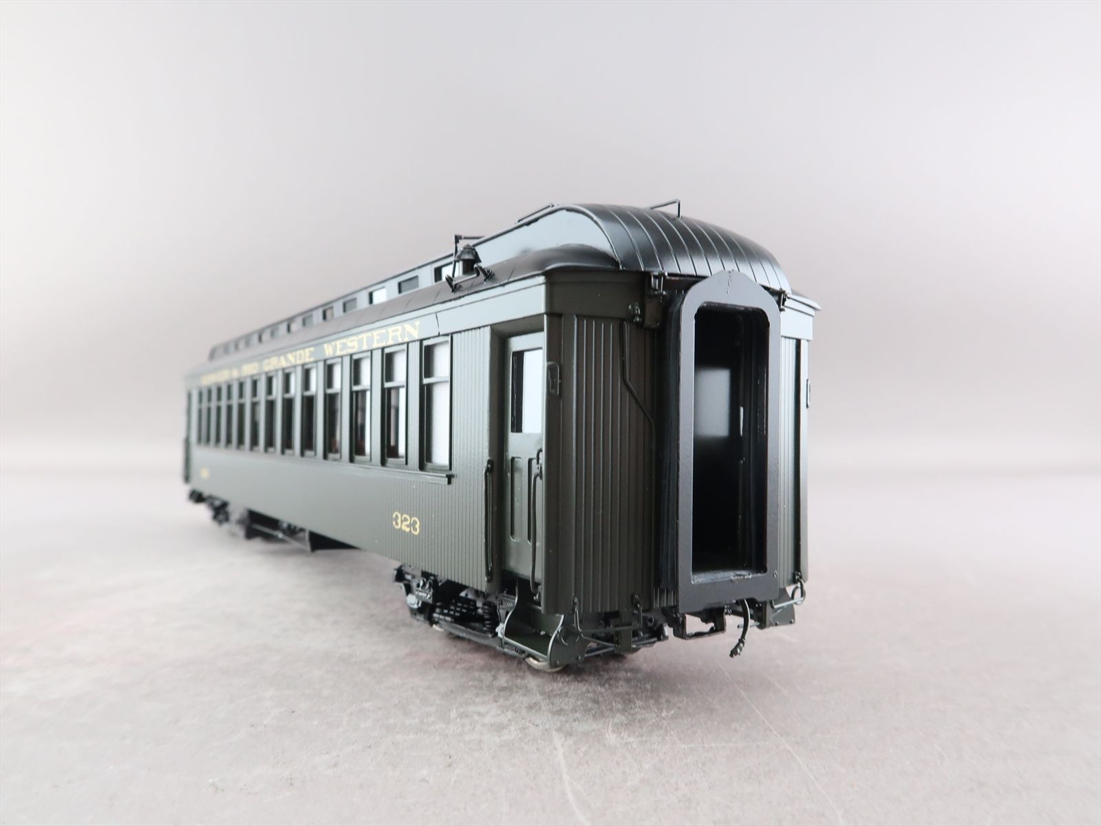 On3 Brass Model - PSC 17185-1 D&RGW Rio Grande Coach Green #323 - F/P ...