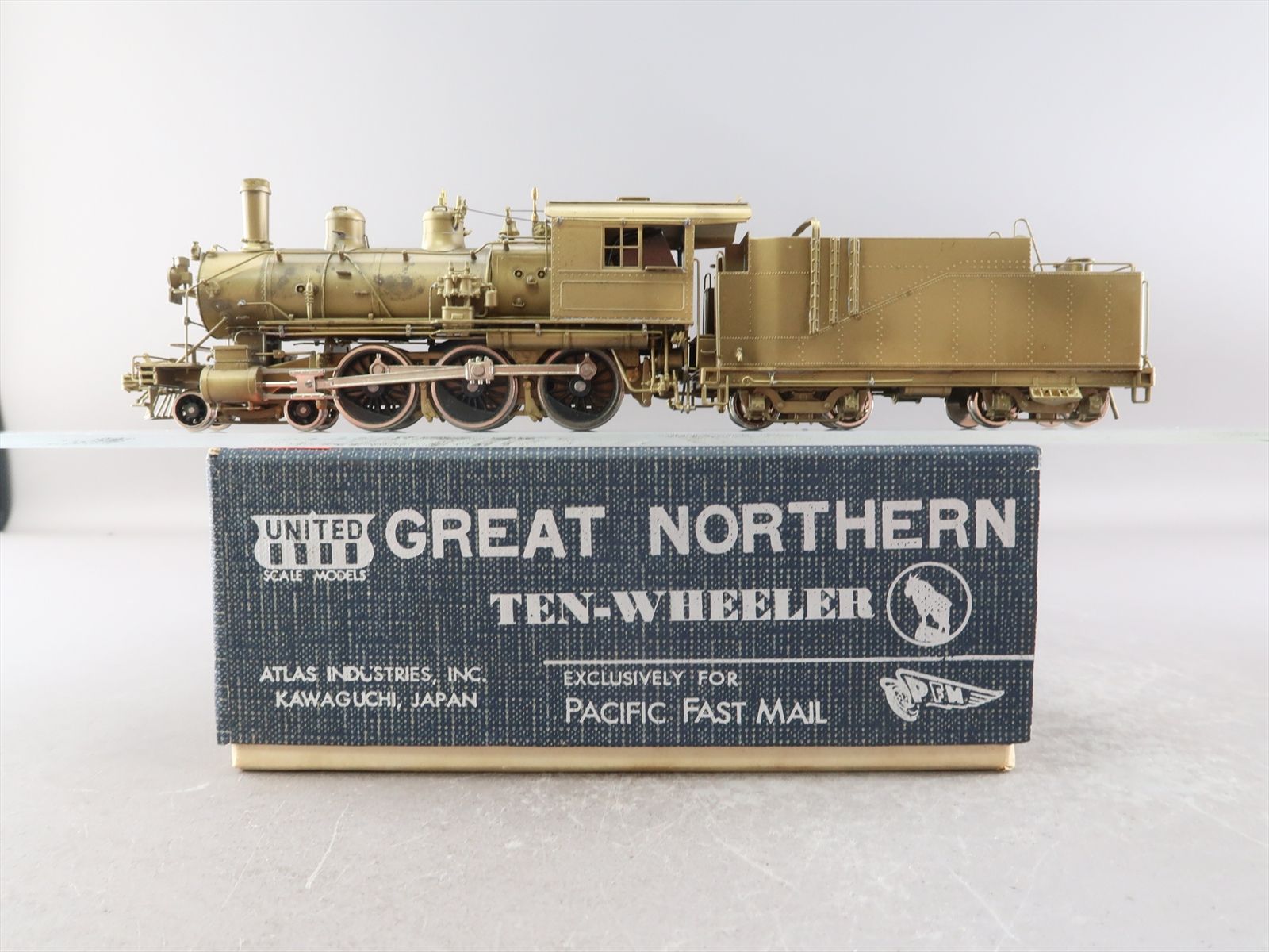 HO Brass Model - PFM GN Great Northern Ten Wheeler E-6 4-6-0 ...