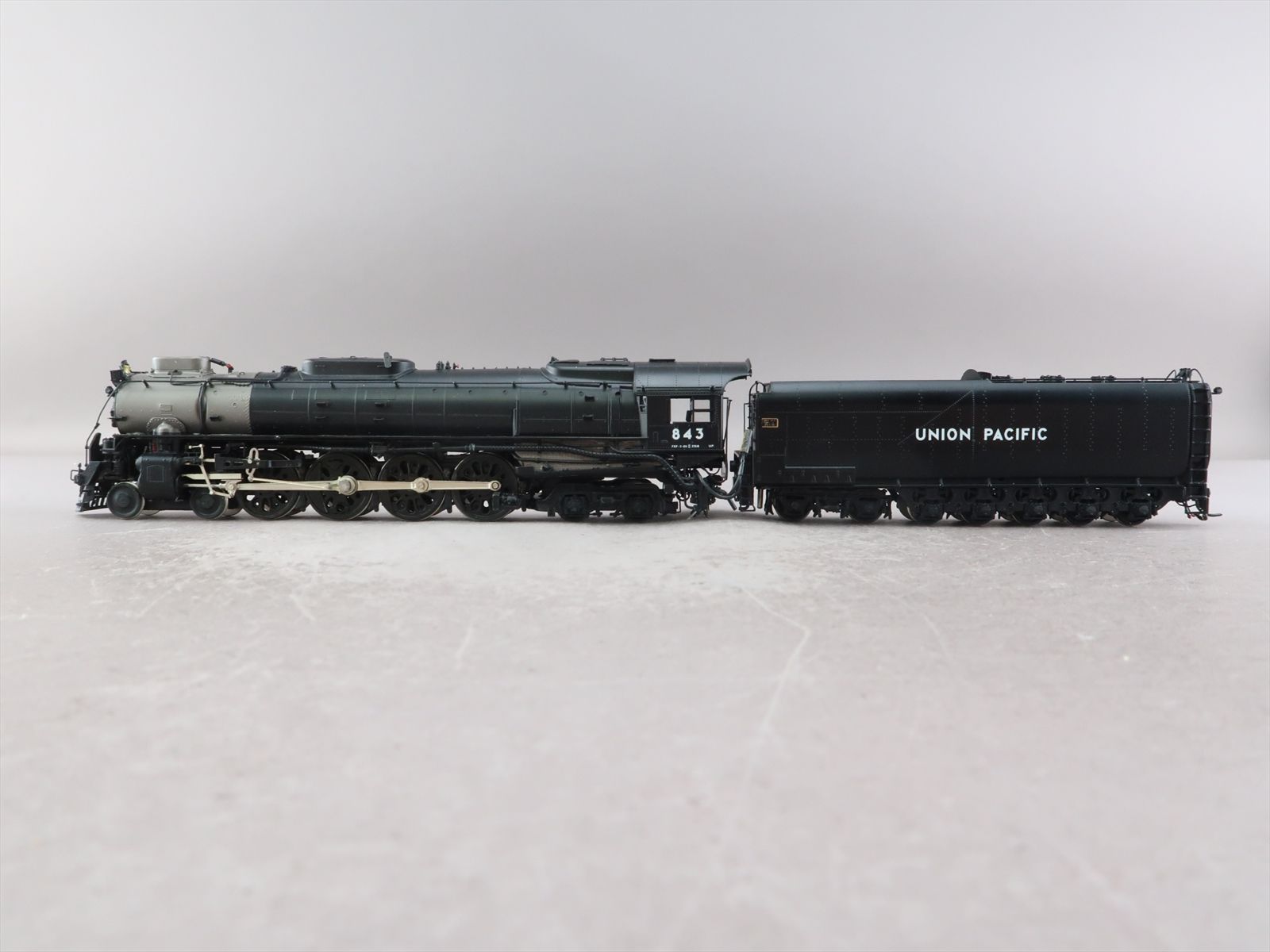 HO Brass Model - Key CS#59 UP Union Pacific 4-8-4 FEF-3 Coal Black #843 ...