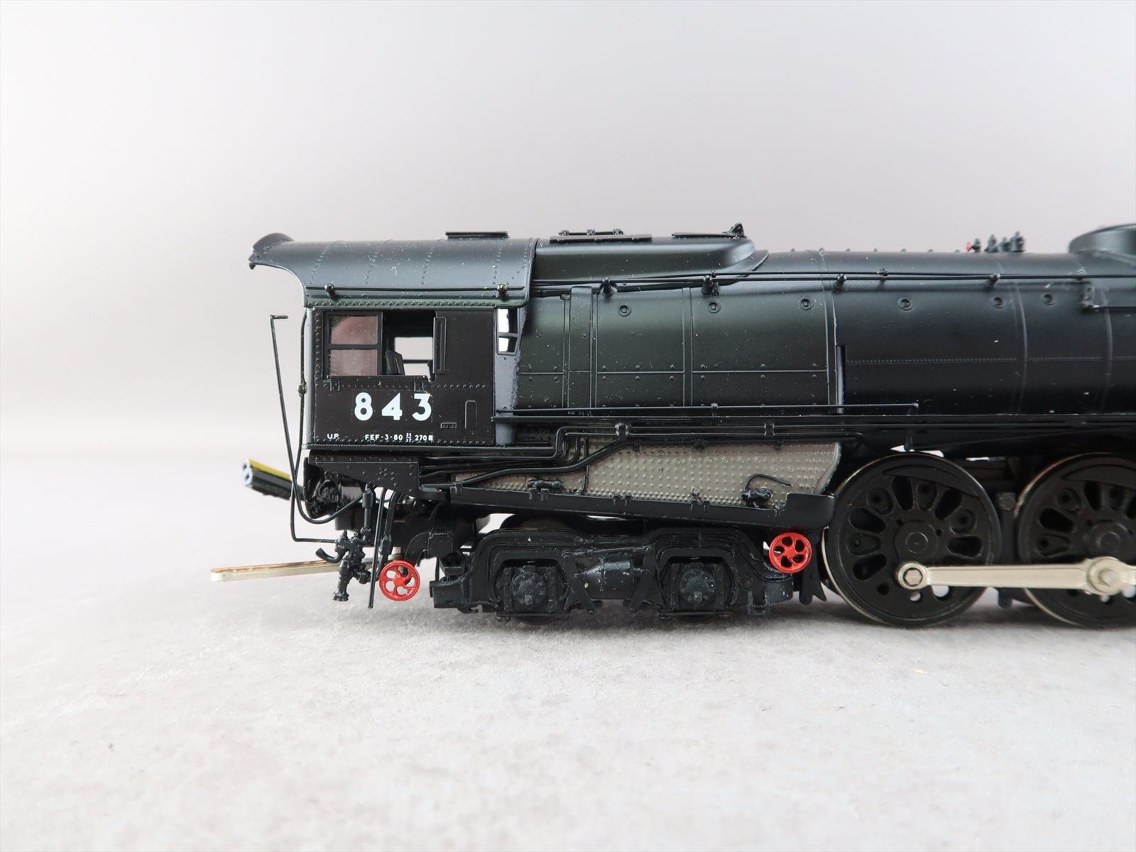 HO Brass Model - Key CS#59 UP Union Pacific 4-8-4 FEF-3 Coal Black #843 ...