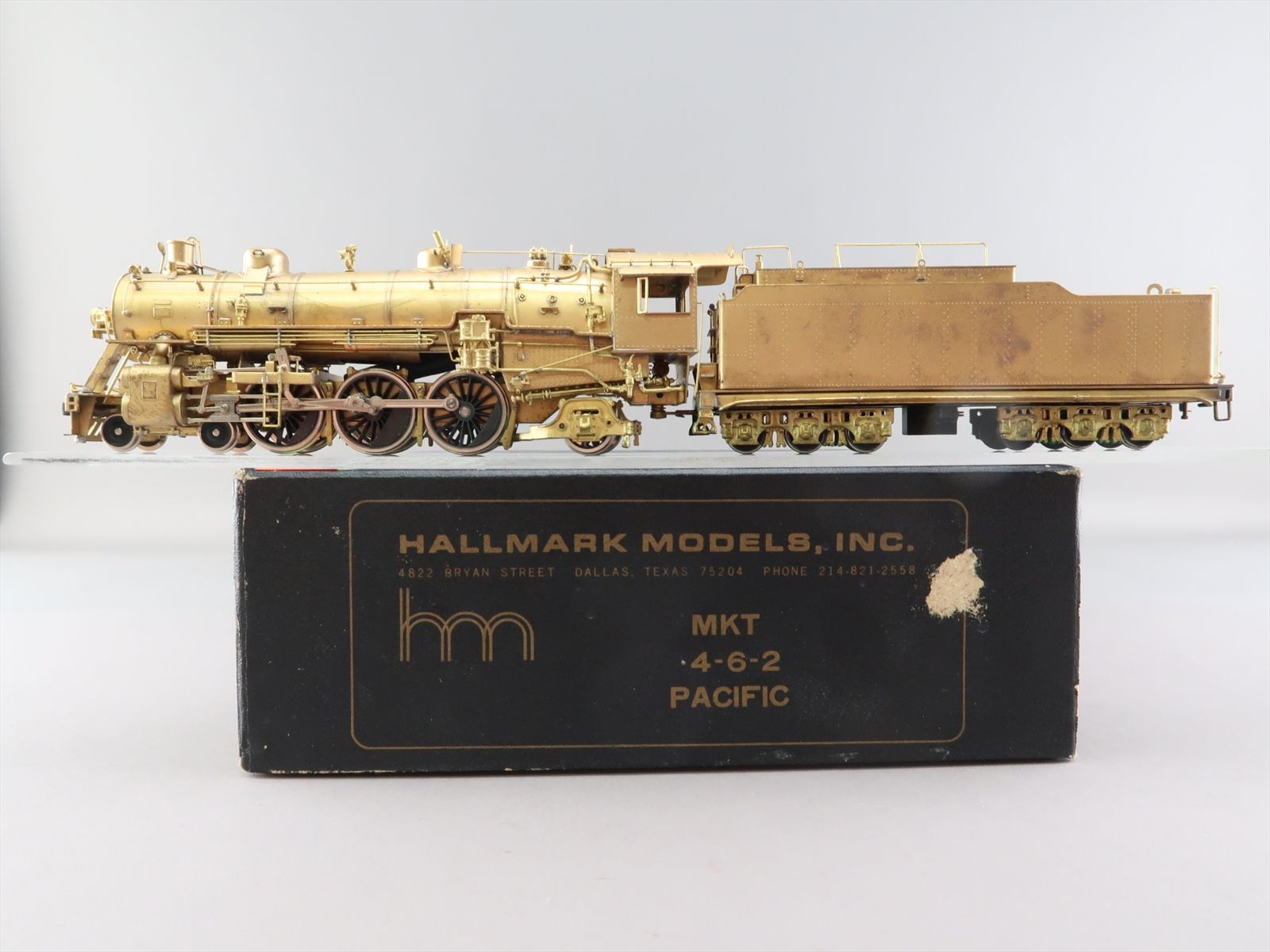 HO Brass Model - Hallmark MKT KATY Missouri Kansas Texas Pacific 4-6-2 ...