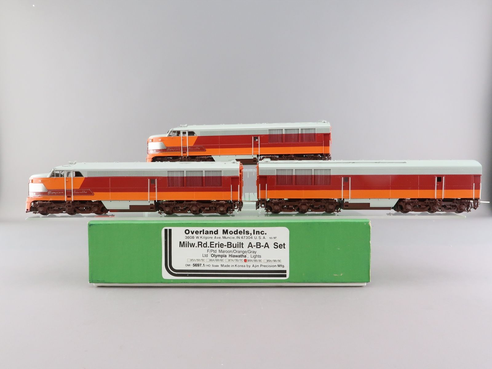 【サイズ交換ＯＫ】 15. CON Brass 塗装済完成品（HO SD70 C.N.R. Models製 Overland その他