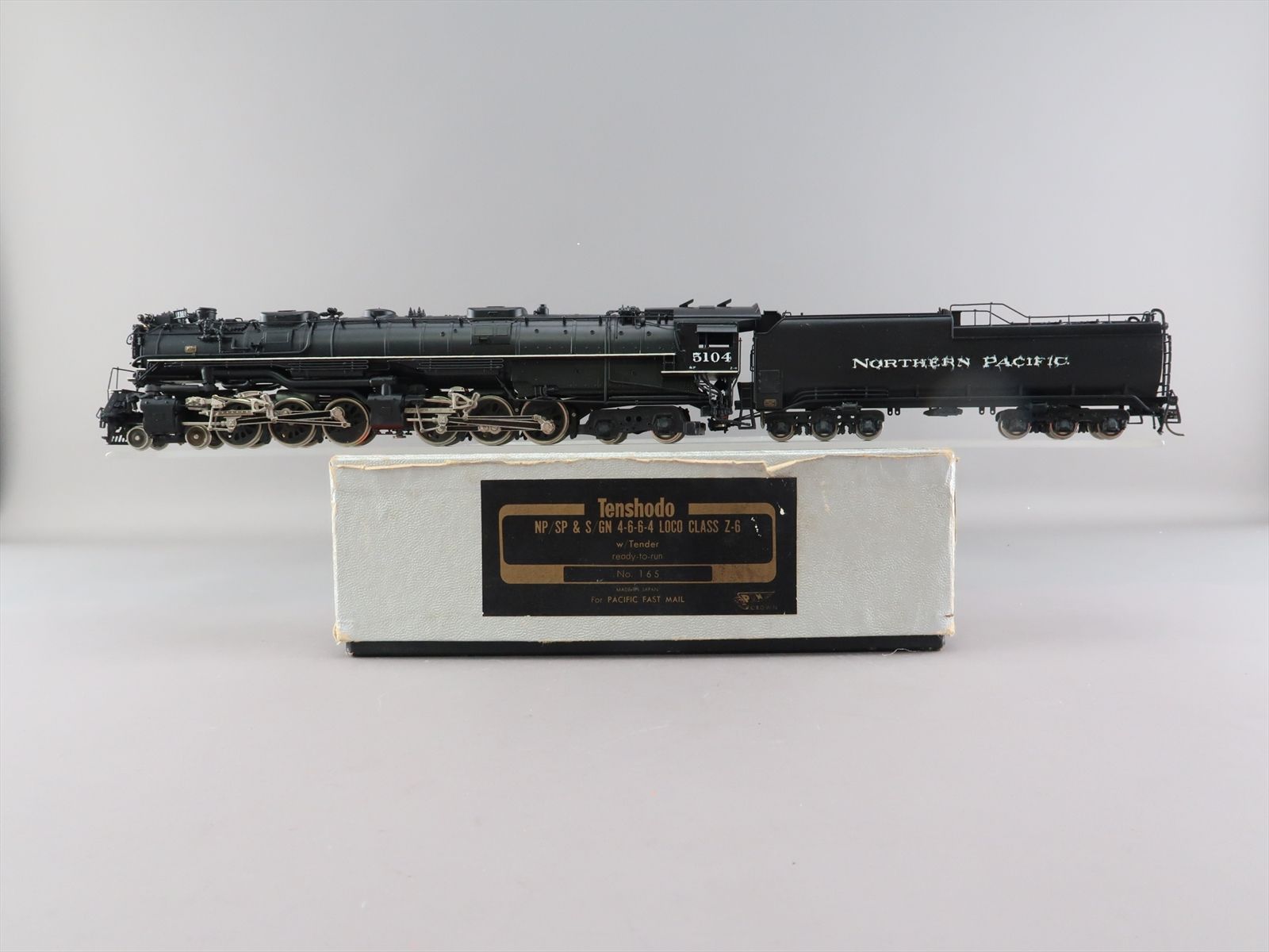 HO Brass Model - PFM 165 NP Northern Pacific Z-6 4-6-6-4 #5104 - F/P ...