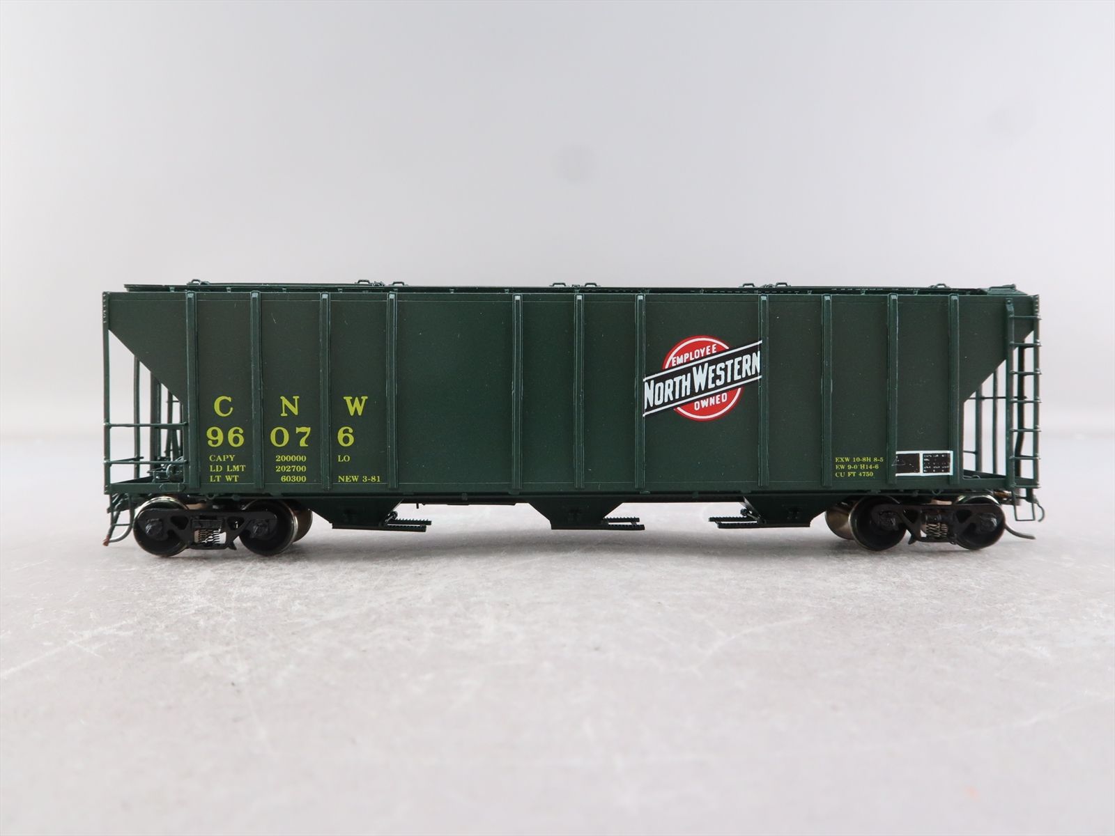 thumbnail image 2 of Microscale HO Scale Decal #87-1299 – Chicago & North Western Covered Hoppers – FMC 4700 Cu 2 of 6