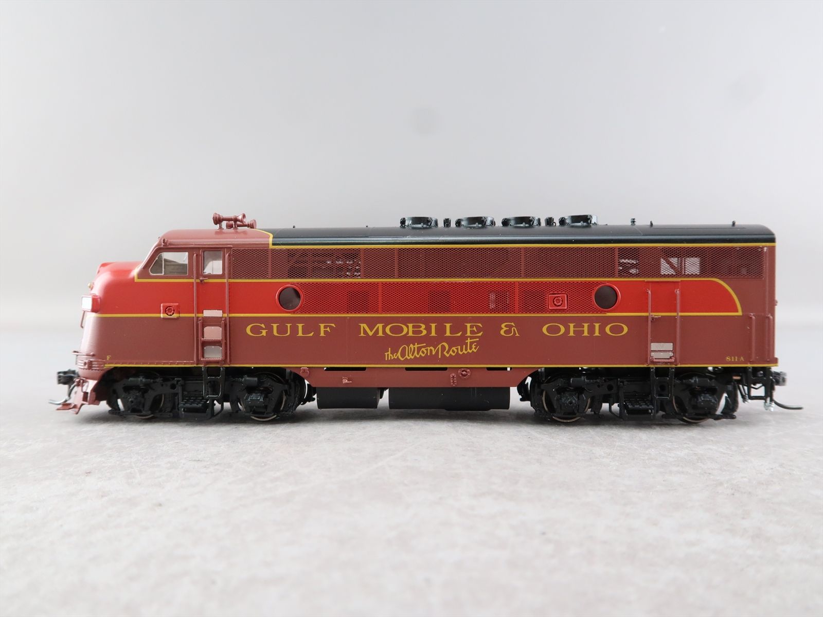 HO Brass Model - DP 2038 GM&O Gulf Mobile & Ohio F3 F3A F3B Alton Route ...
