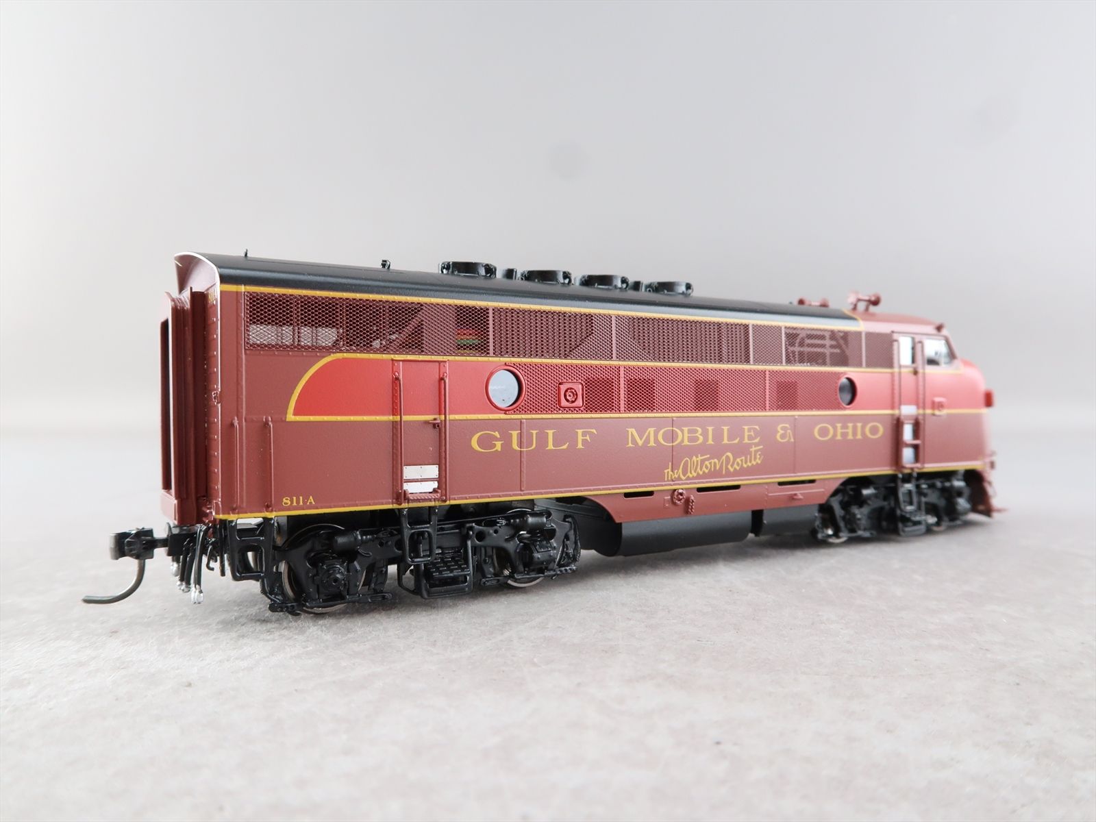 HO Brass Model - DP 2038 GM&O Gulf Mobile & Ohio F3 F3A F3B Alton Route ...