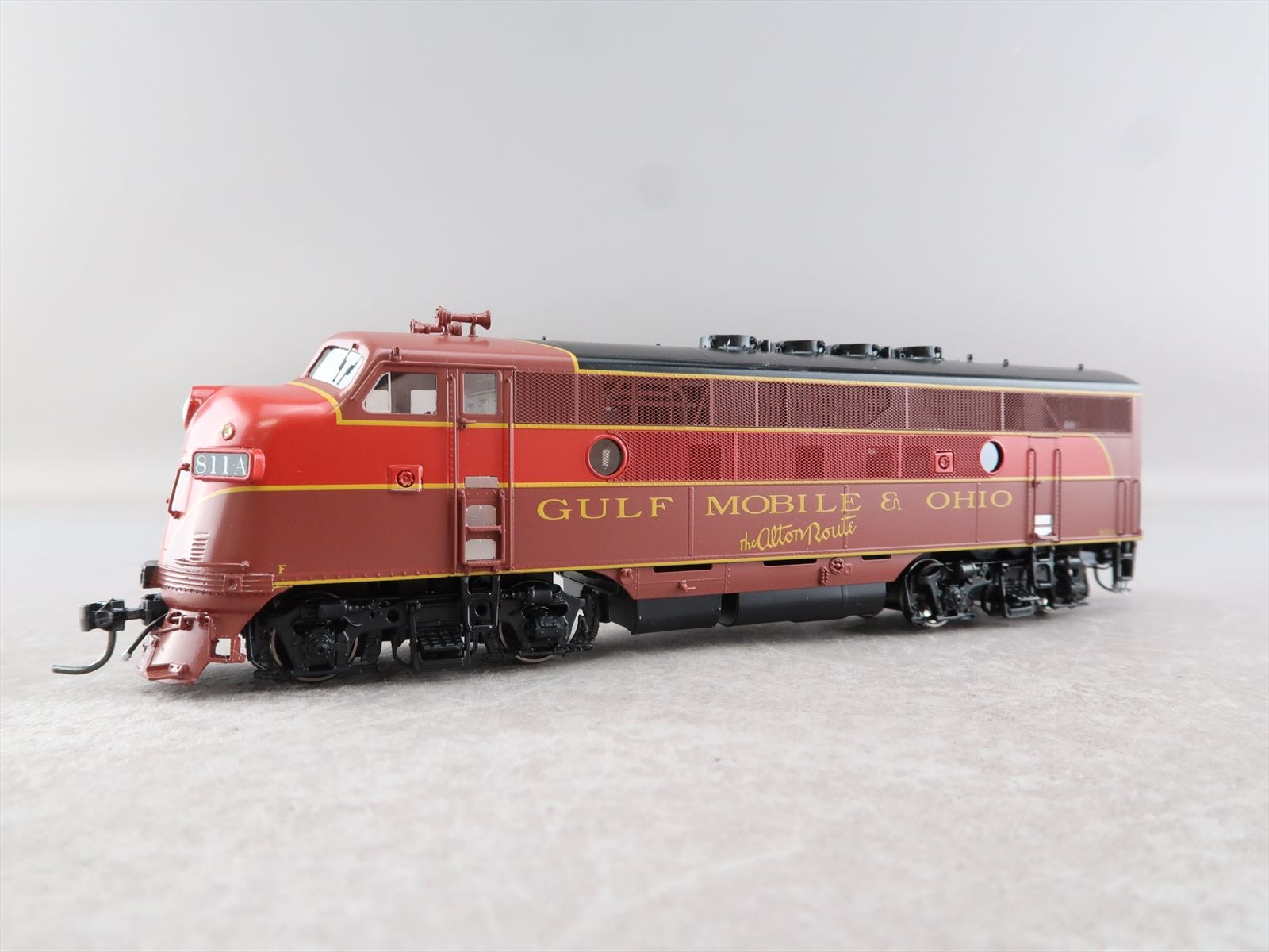 HO Brass Model - DP 2038 GM&O Gulf Mobile & Ohio F3 F3A F3B Alton Route ...