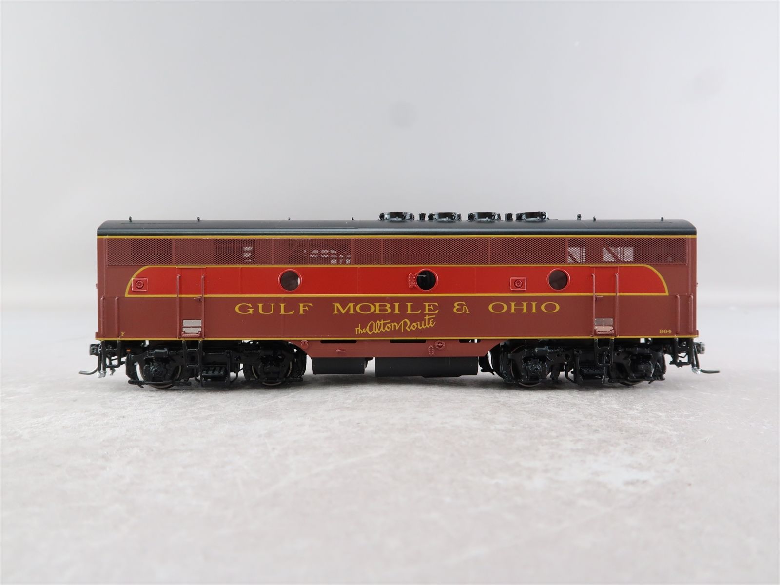 HO Brass Model - DP 2038 GM&O Gulf Mobile & Ohio F3 F3A F3B Alton Route ...