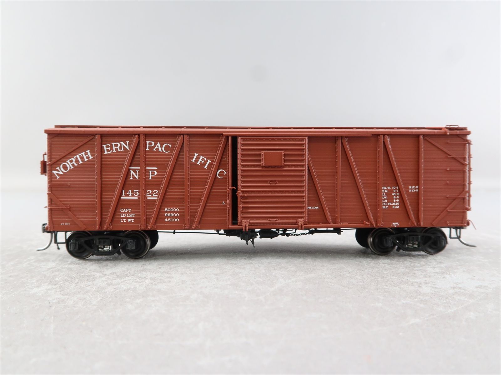 HO Brass Model - W&R NP Northern Pacific 41' Outside Braced Boxcar ...