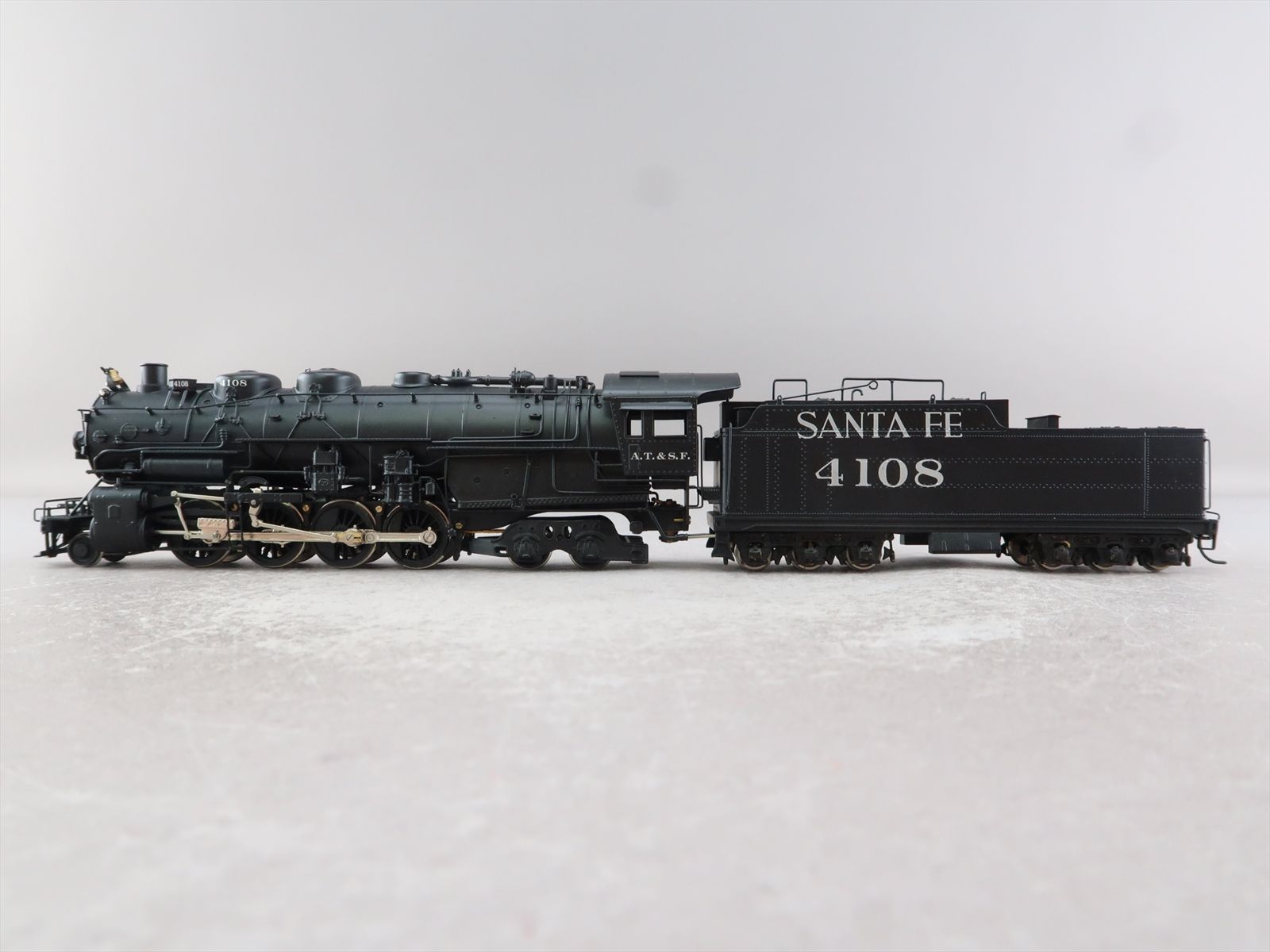 HO Brass Model - PFM AT&SF Santa Fe 2-8-4 #4108 - Custom - 1970 Run ...