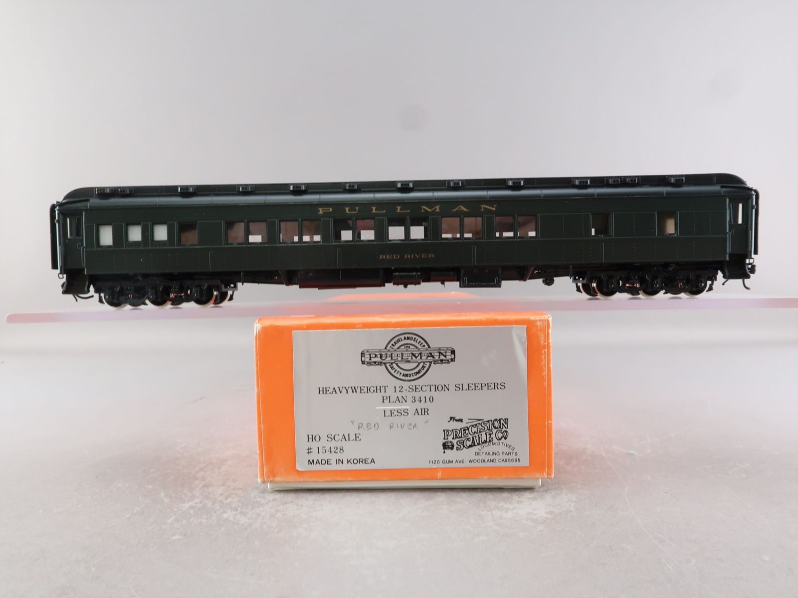 HO Brass Model - PSC 15428 Pullman HW Heavyweight 12-Section Sleeper ...